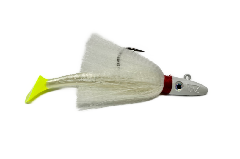 White/chartreuse