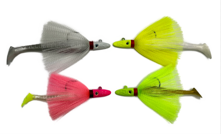 RonZ Lures Big-Game Jigheads for 10 Original Tails